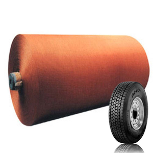 100% Polyester Dipped Tire Cord Fabric Manufacturers 1670dtex/2
