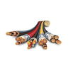 Silicone dipping cord polyester yarn high strength for cable